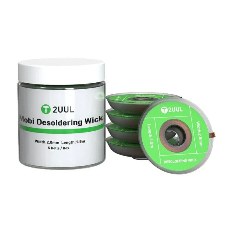 2UUL DW01 Mobi Desoldering Wick 2015 5 Rolls Each Box