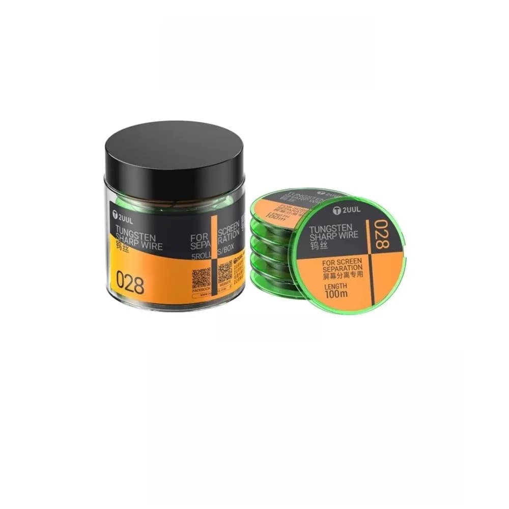 2UUL WS-028 Tungsten Sharp Wire for Screen Separation 0.028*100M