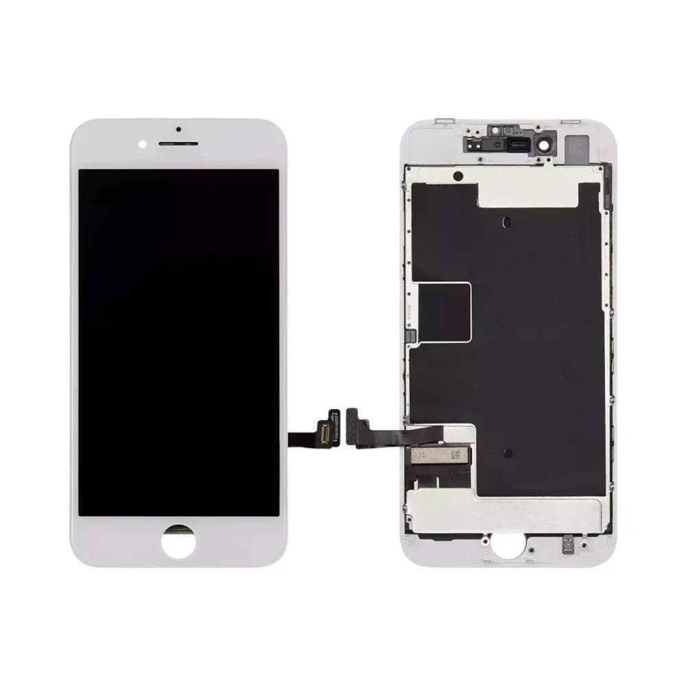 iPhone 8 / 8 Plus Screen Assembly with Bezel, iPhone 8, white
