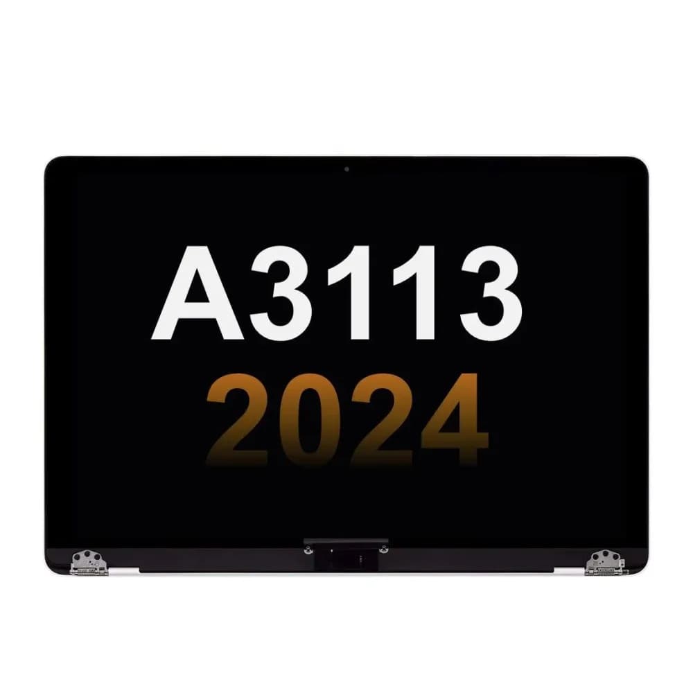 MacBook Air 13" A3113 (2024) LCD Screen Display Assembly