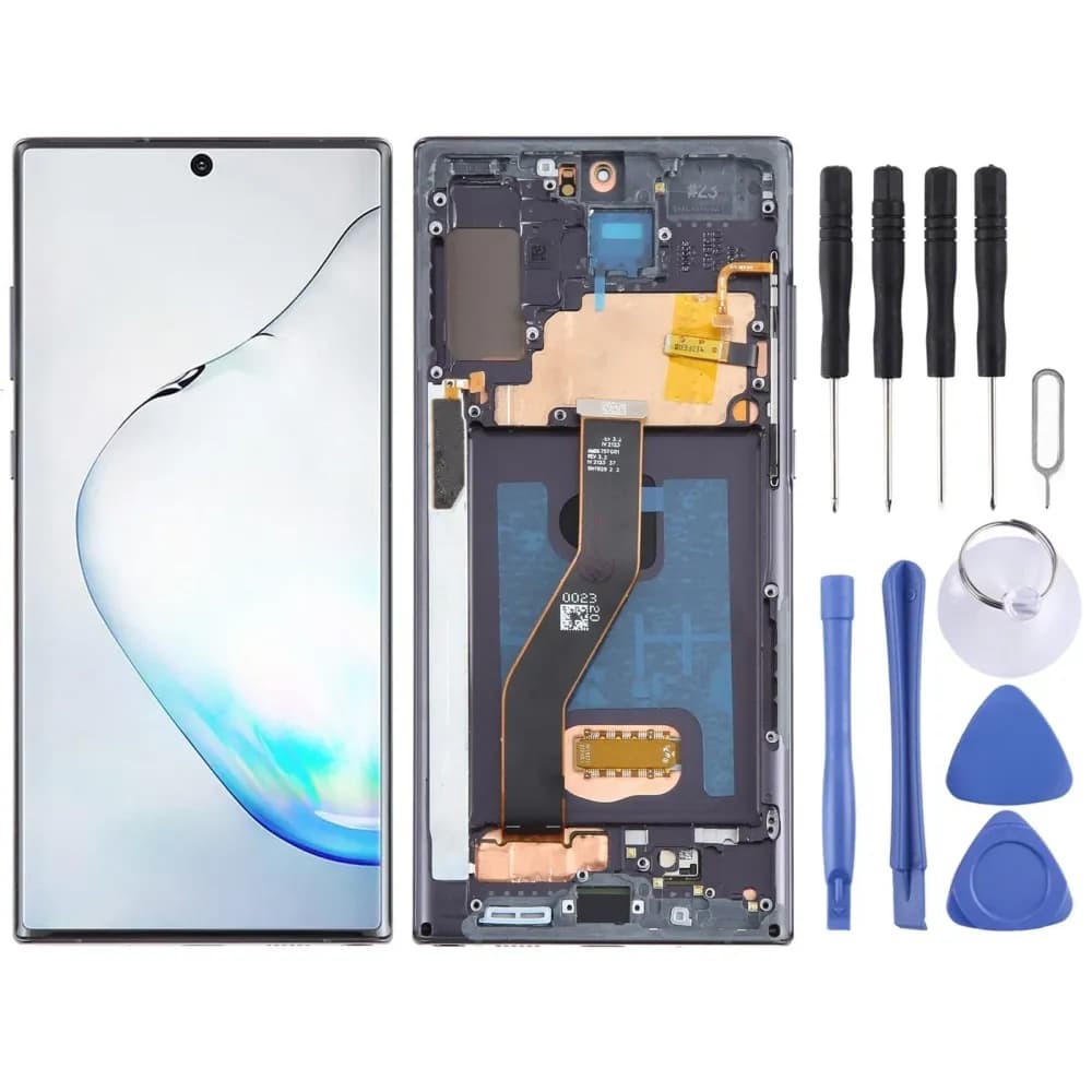 OLED Screen for Samsung Galaxy Note10+ with Frame and Tools Kit
