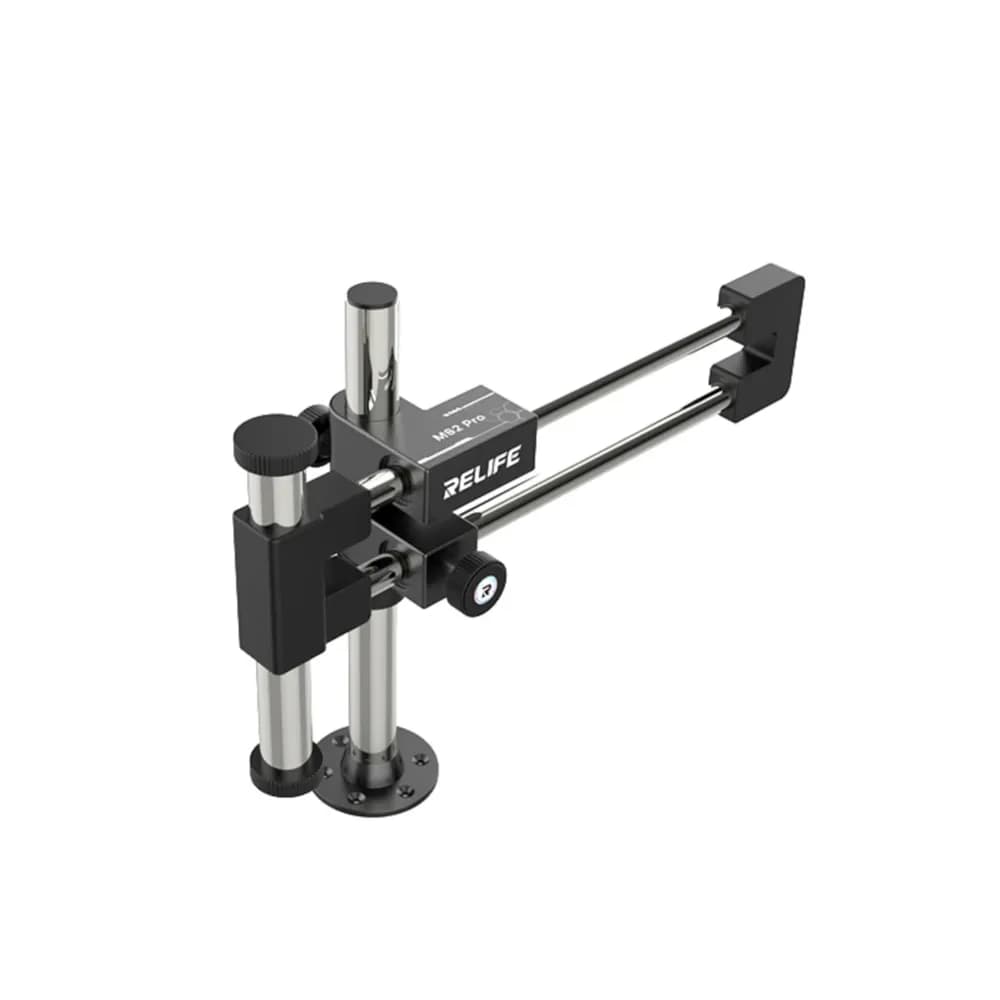 Relife MS2 Pro Dual-Bearing Dual-Rod Microscope Stand for Phone Motherboard Repair