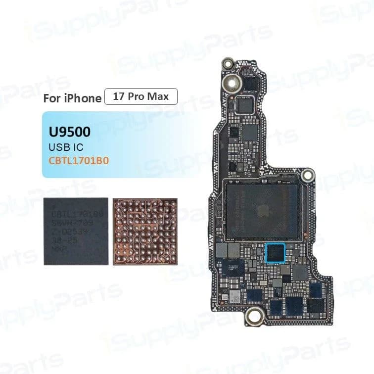 Programmed USB IC (Tristar / U2) for iPhone 17 / 17 Pro / 17 Pro Max