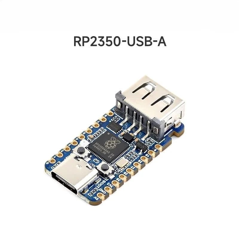 RP2350A Development Board USB Type-C RISC-V Microcontroller Mini Board for Raspberry Pi Pico 2 MicroPython