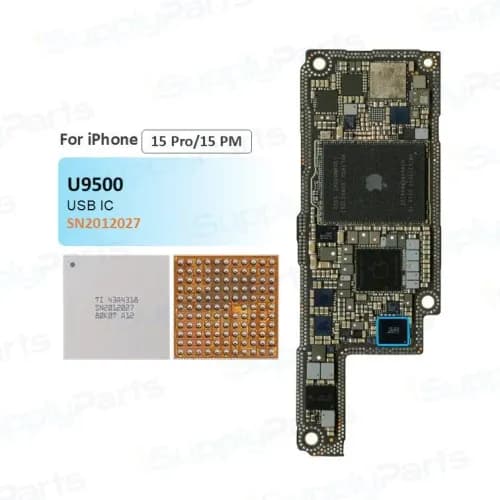 Programmed USB IC (Tristar / U2) for iPhone 15 / 15 Plus / 15 Pro / 15 Pro Max