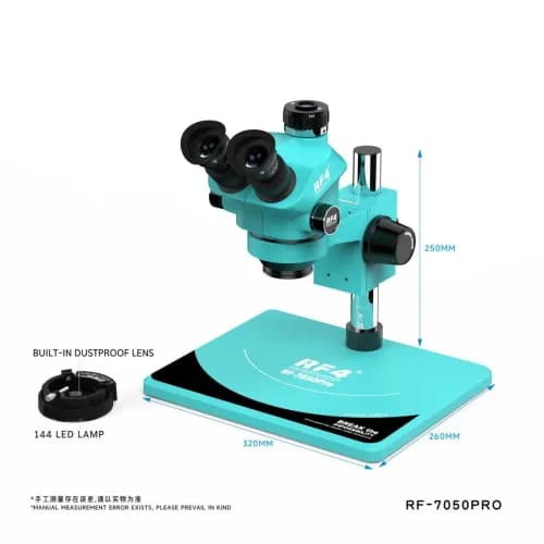 RF4 RF-7050 Pro 7-50X Zoom Microscope for Motherboard Repair