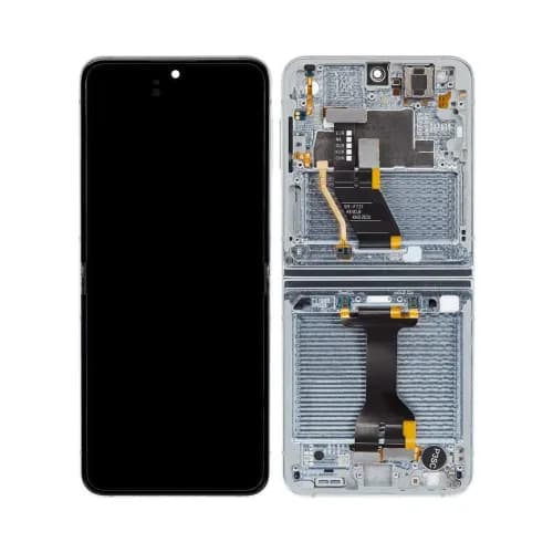 Samsung Galaxy Z Flip 5 5G Inner OLED Assembly with Frame (US & International), blue