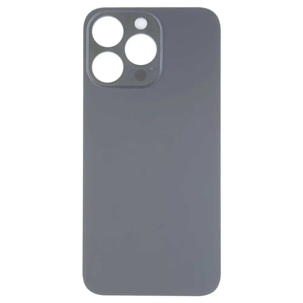 iPhone 14 Pro / 14 Pro Max Back Cover Glass with Big Camera Hole, iPhone 14 Pro, black