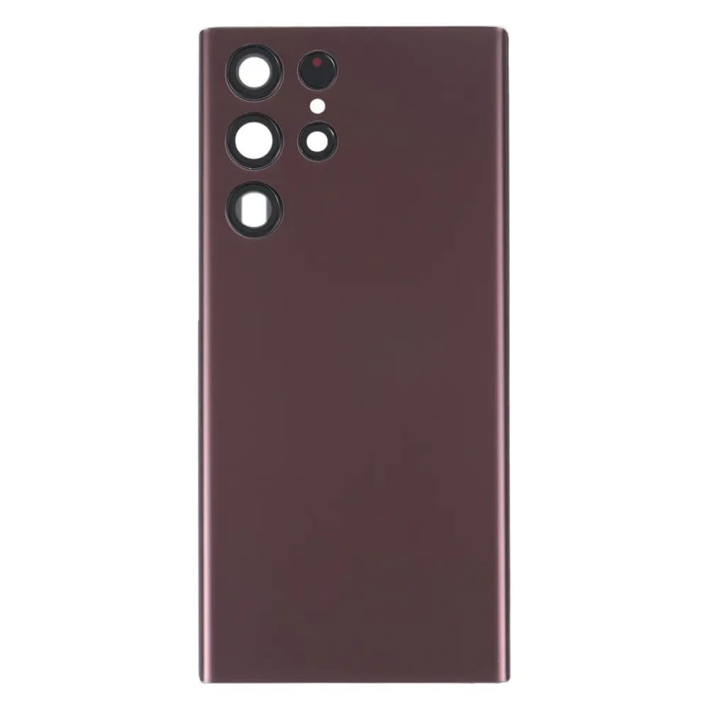Samsung Galaxy S22 / S22+ / S22 Ultra Back Glass Cover with Camera Lens, S22 Ultra, purple