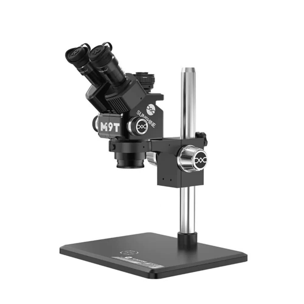 SUNSHINE M9T-B11 Trinocular Stereo Microscope Black for Phone Motherboard Repair