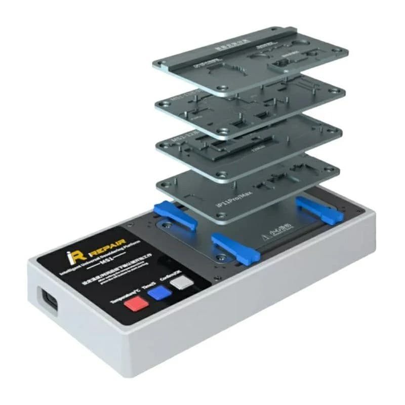 Mijing iRepair MS1 Desoldering Platform with Moulds from / iPhone X-16 Pro Max, Platform + Modules