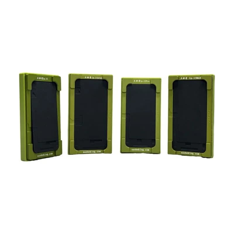 Sanheking Precision Alignment & Lamination Mold for iPhone X–15 Pro Max Screen Refurbishment