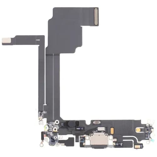 iPhone 15 / 15 Plus / 15 Pro / 15 Pro Max Charging Port Flex, iPhone 15 Pro Max, black titanium