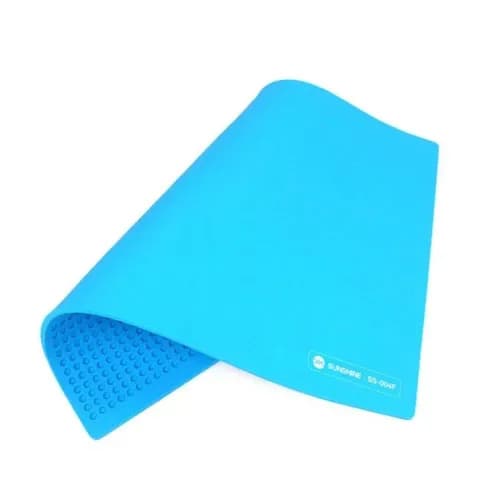 SUNSHINE SS-004F High Temperature Resistant Advanced Thermal Insulation Mat Blue for Phone Motherboard Repair